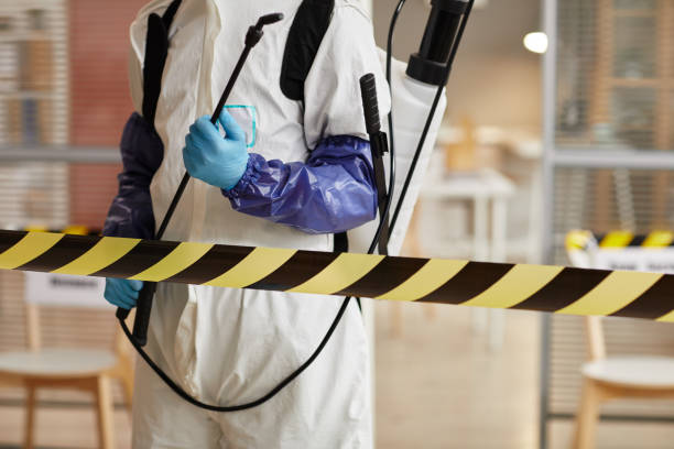 Professional Biohazard Cleanup technician working in Brush Creek, TN